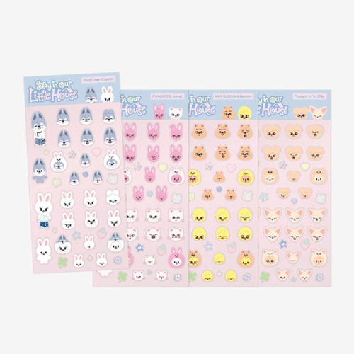 [PRE-ORDER] Stray Kids 6th Fanmeeting - SKZOO 3D Sticker ['STAY in Our Little House' Official MD]