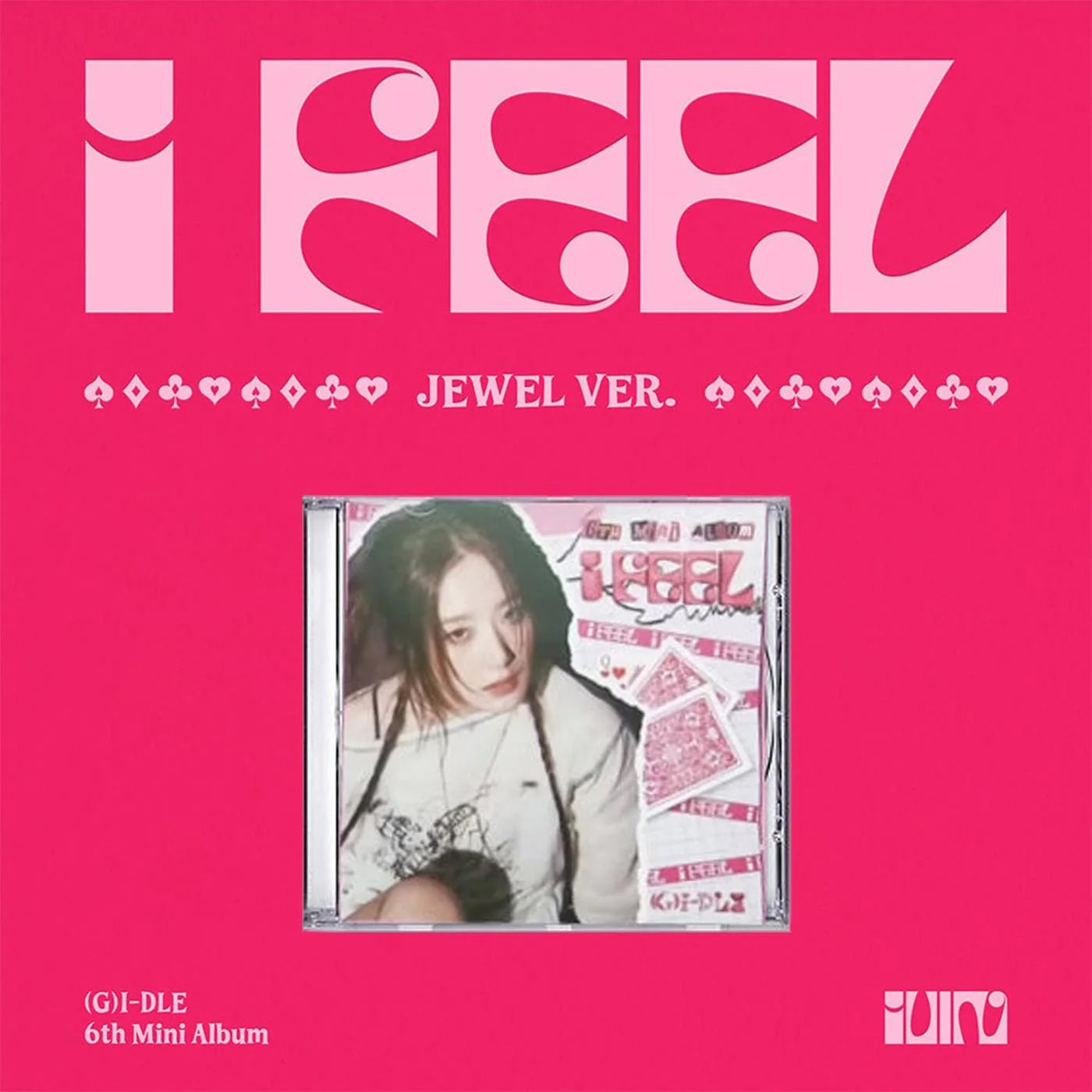 (G)I-DLE - 6th Mini Album [I FEEL] JEWEL CASE (SHUHUA Version)