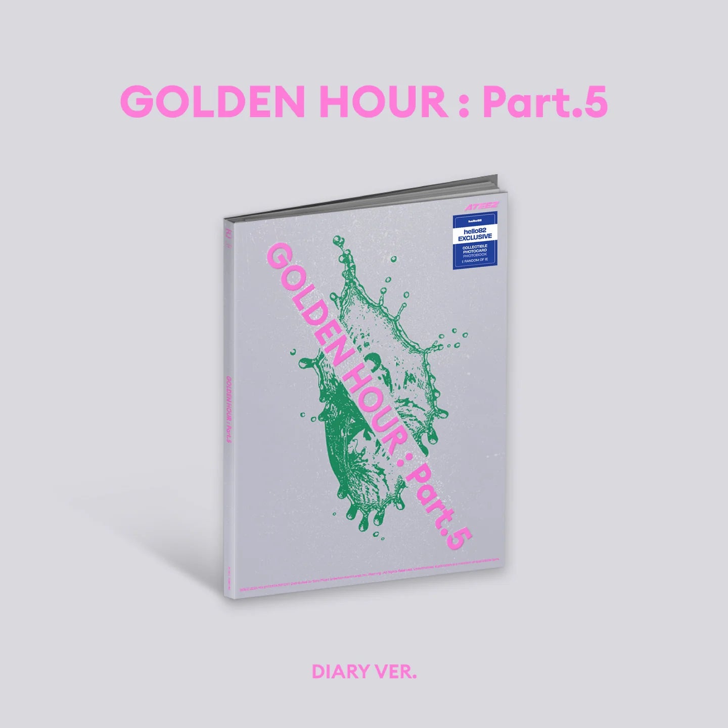 [PRE-ORDER] ATEEZ - GOLDEN HOUR : Part.5 [14th Mini Album]