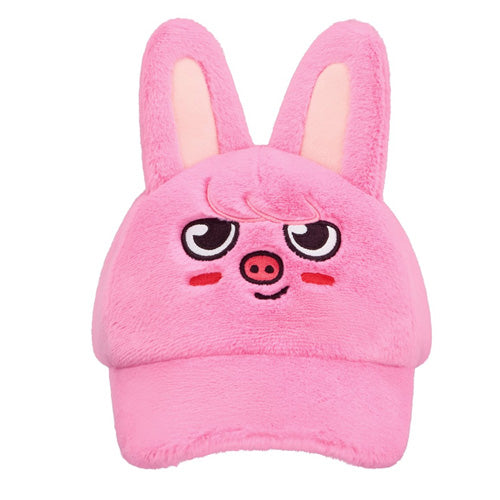 [PRE-ORDER] Stray Kids 6th Fanmeeting - SKZOO Plush Cap [ 'STAY in Our Little House' Official MD]