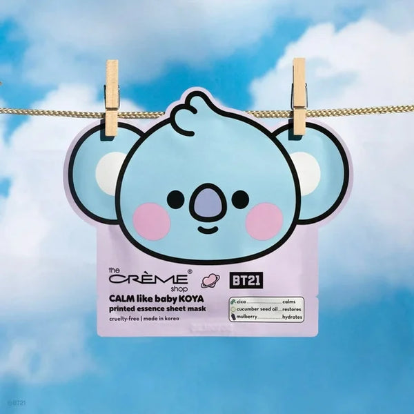 THE CREME SHOP BT21 BABY: Complete Printed Essence Sheet Mask