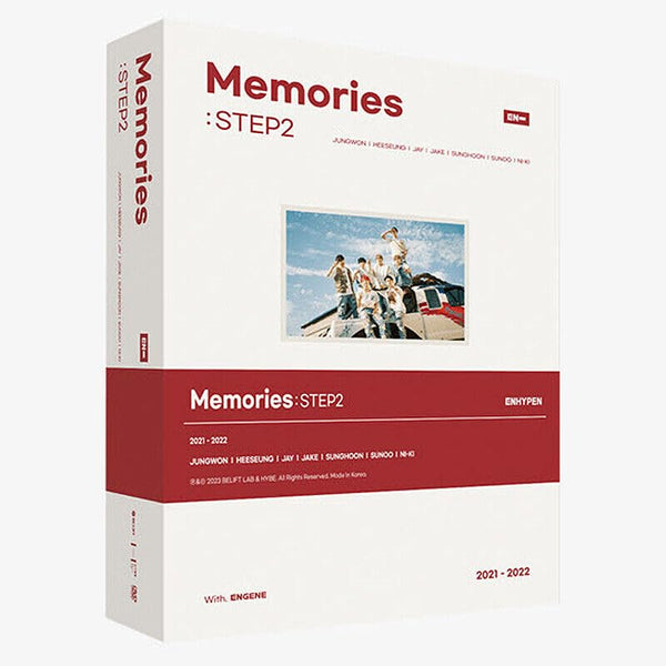 ENHYPEN (엔하이픈) Memories Step 2. DVD (White)