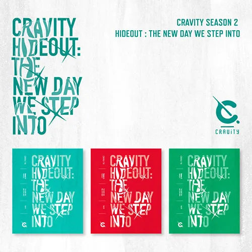 CRAVITY - SEASON 2 HIDEOUT THE NEW DAY WE STEP INTO