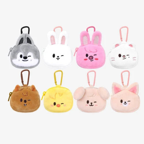 STRAY KIDS - [ SKZOO MINI BACKPACK KEYRING ] RUN IT OFFICIAL MD + POBs
