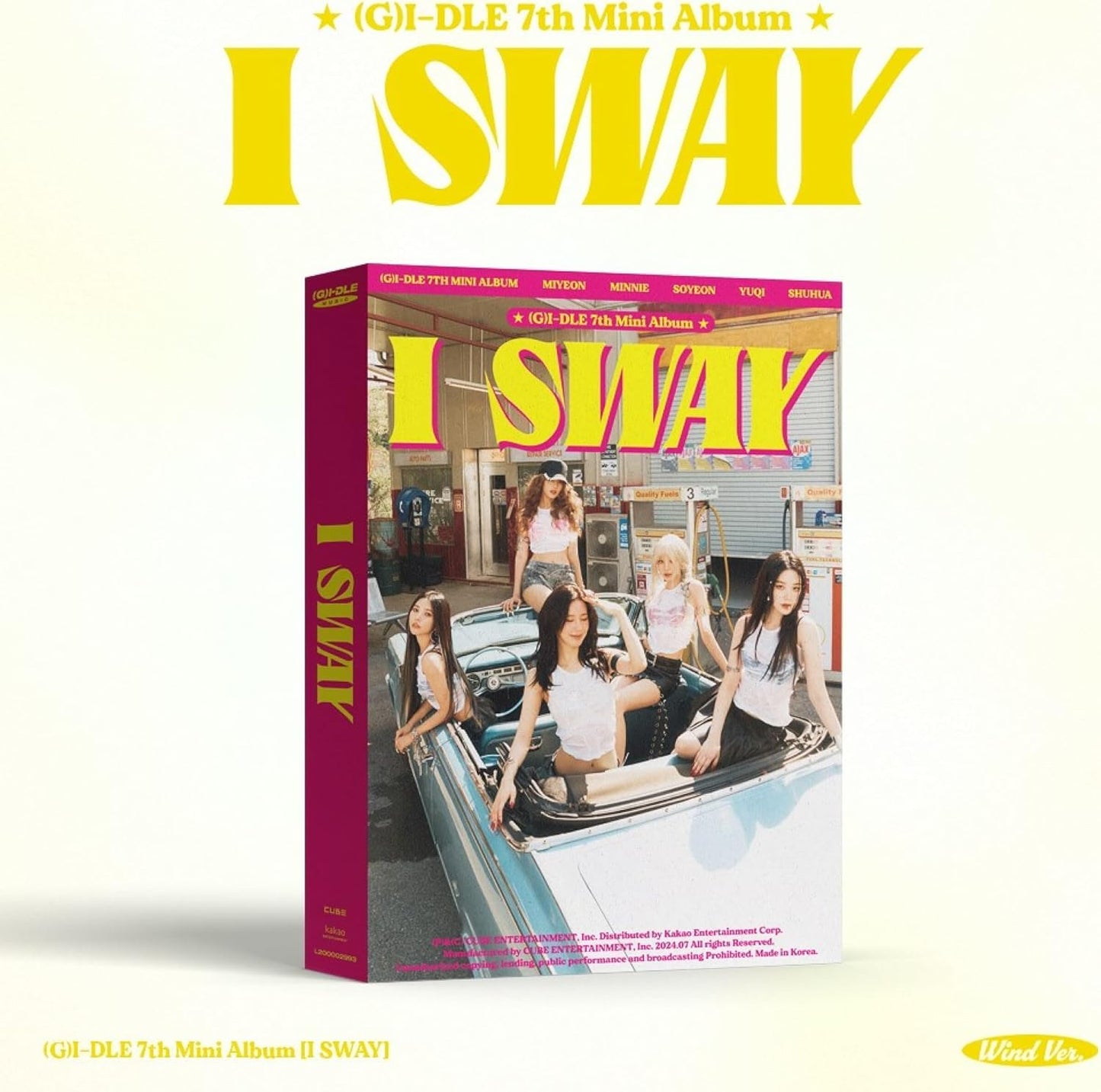 (G)I-DLE- 7TH MINI ALBUM [I SWAY]