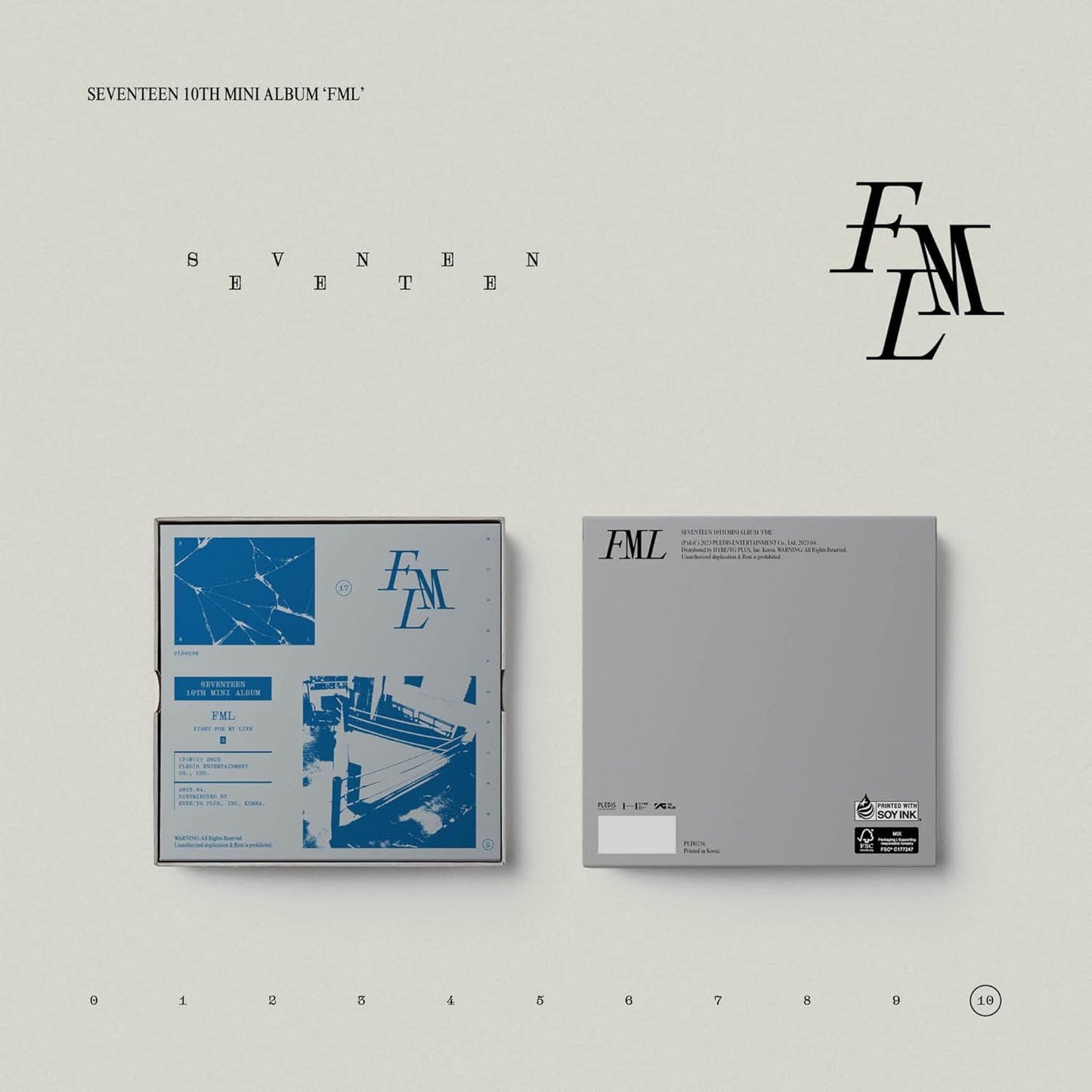 SEVENTEEN - 10th Mini Album [FML]