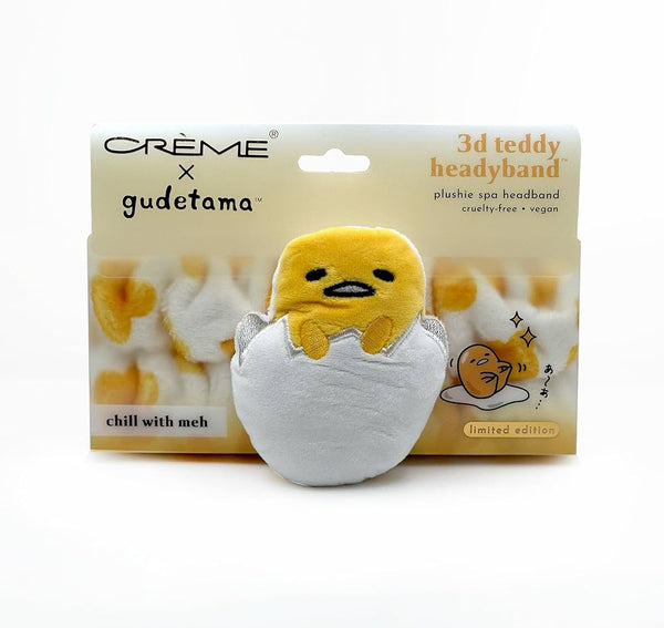 The Crème Shop x Gudetama Chill With Meh 3D Teddy Headyband