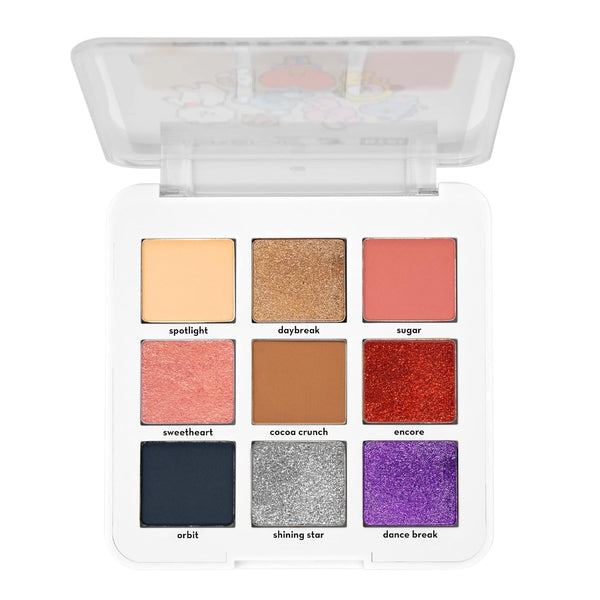 The Crème Shop BT21: UNIVERSTAR POP Eyeshadow Palette