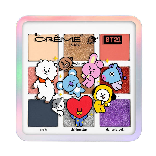 The Crème Shop BT21: UNIVERSTAR POP Eyeshadow Palette