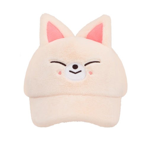 [PRE-ORDER] Stray Kids 6th Fanmeeting - SKZOO Plush Cap [ 'STAY in Our Little House' Official MD]