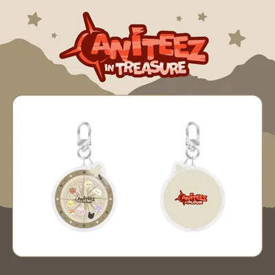 ATEEZ X ANITEEZ [SHAKER KEYRING] ANITEEZ IN TREASURE