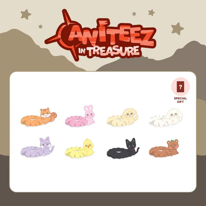 ATEEZ X ANITEEZ [LIGHT STICK STRAP+MATCHING POB] ANITEEZ IN TREASURE