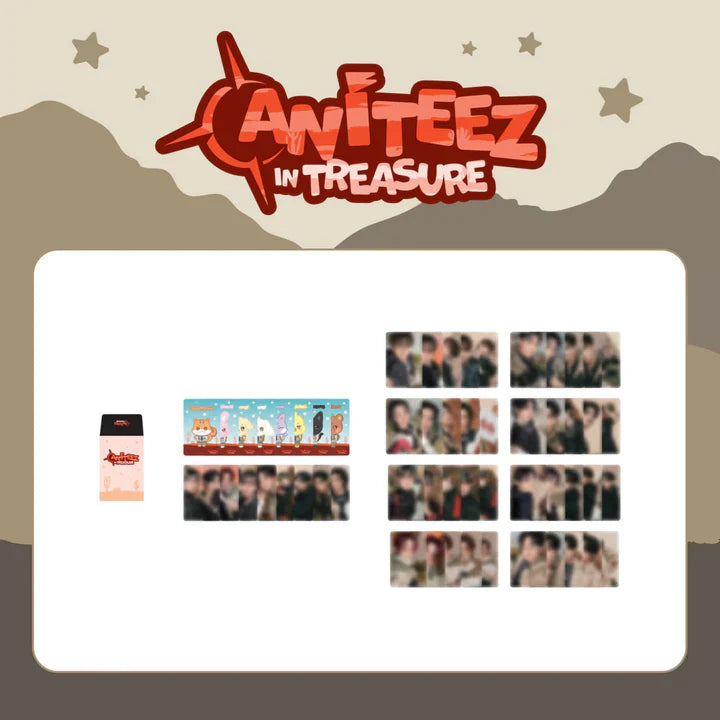 ATEEZ X ANITEEZ [RANDOM TRADING CARD] ANITEEZ IN TREASURE