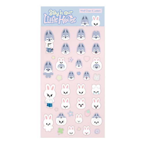 [PRE-ORDER] Stray Kids 6th Fanmeeting - SKZOO 3D Sticker ['STAY in Our Little House' Official MD]