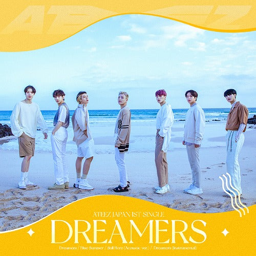 ATEEZ - 1ST JAPANESE SINGLE ALBUM [DREAMERS] A VERSION CD+DVD