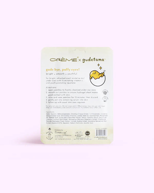 THE CREME SHOP x Gudetama Gude Bye, Puffy Eyes!