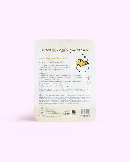 THE CREME SHOP x Gudetama Gude Bye, Puffy Eyes!