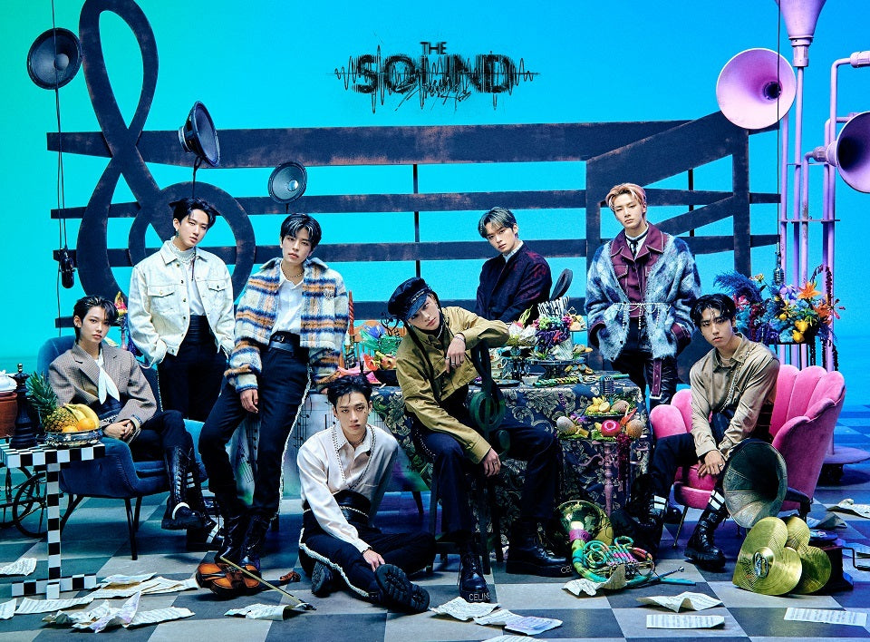 STRAY KIDS - 1st Japanese Album [THE SOUND] LIMITED B VER. (CD + ZINE)