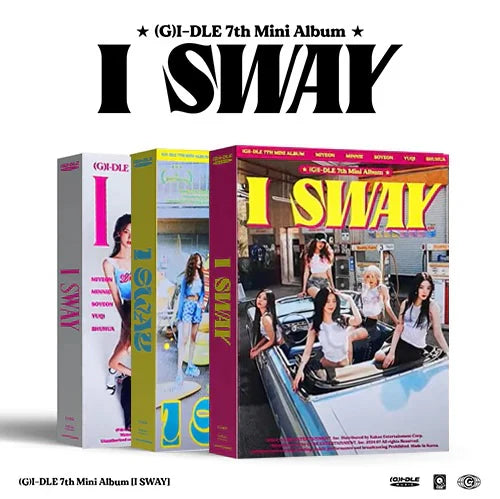 (G)I-DLE- 7TH MINI ALBUM [I SWAY]