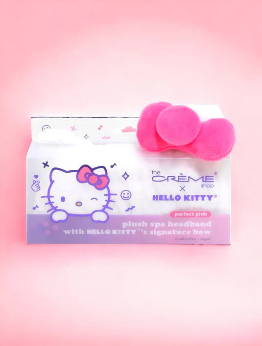 THE CREME X HELLO KITTY PERFECT PINK HEADBAND