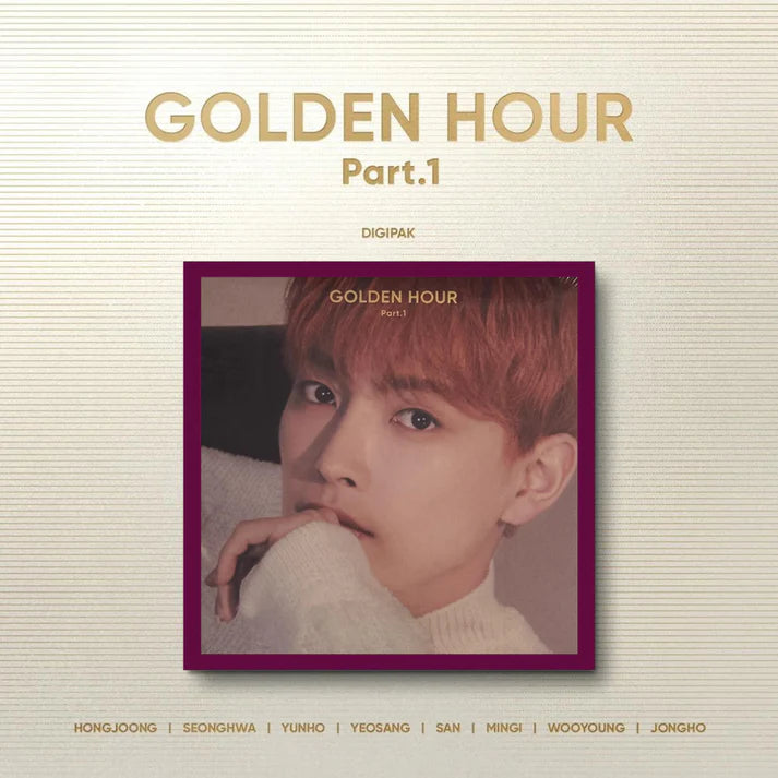 ATEEZ - 10th Mini Album [GOLDEN HOUR: Part.1] (Digipak Ver.)