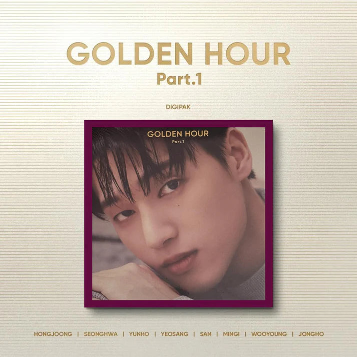 ATEEZ - 10th Mini Album [GOLDEN HOUR: Part.1] (Digipak Ver.)