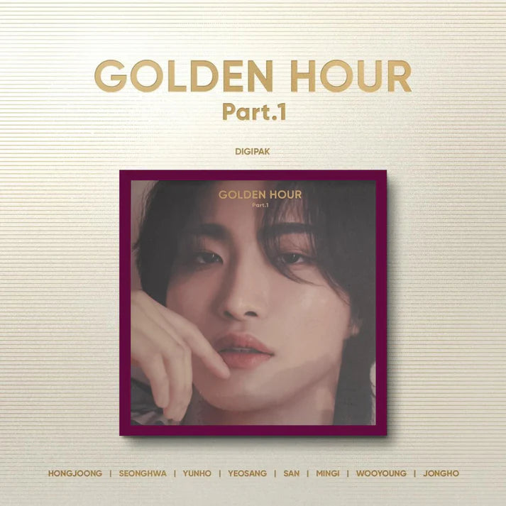 ATEEZ - 10th Mini Album [GOLDEN HOUR: Part.1] (Digipak Ver.)