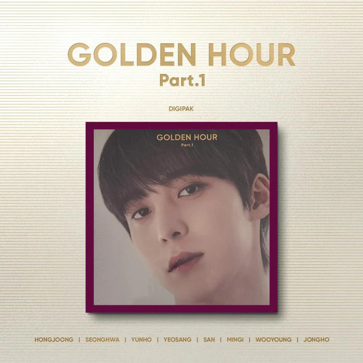 ATEEZ - 10th Mini Album [GOLDEN HOUR: Part.1] (Digipak Ver.)