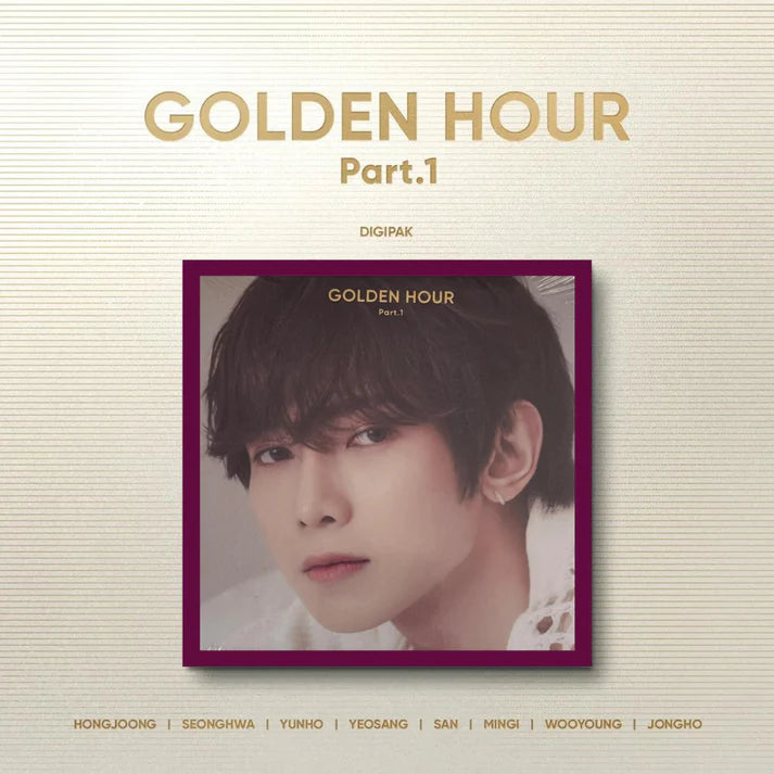 ATEEZ - 10th Mini Album [GOLDEN HOUR: Part.1] (Digipak Ver.)