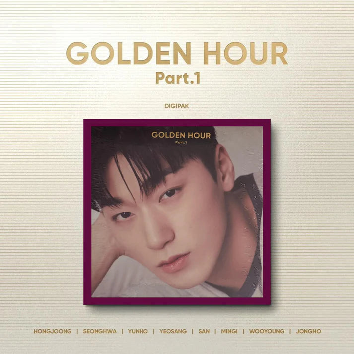 ATEEZ - 10th Mini Album [GOLDEN HOUR: Part.1] (Digipak Ver.)