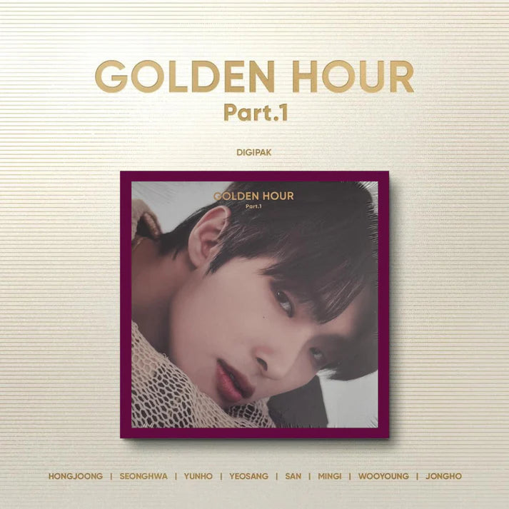 ATEEZ - 10th Mini Album [GOLDEN HOUR: Part.1] (Digipak Ver.)
