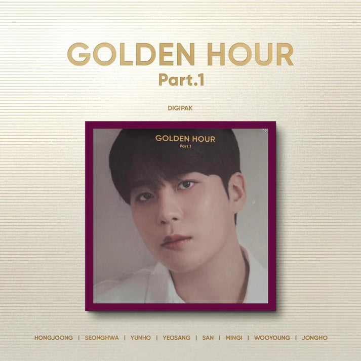 ATEEZ - 10th Mini Album [GOLDEN HOUR: Part.1] (Digipak Ver.)