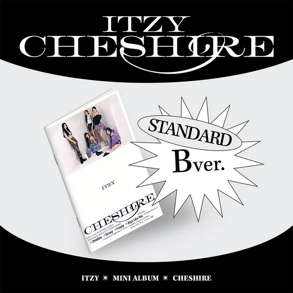 ITZY (있지) - MINI ALBUM CHESHIRE (STANDARD VERSION)