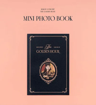 IU - OFFICIAL CONCERT MERCHANDISE 2022 THE GOLDEN HOUR MINI PHOTOBOOK