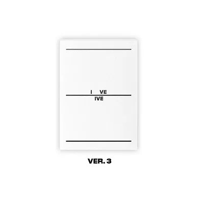 IVE - 1ST ALBUM [I’VE IVE]