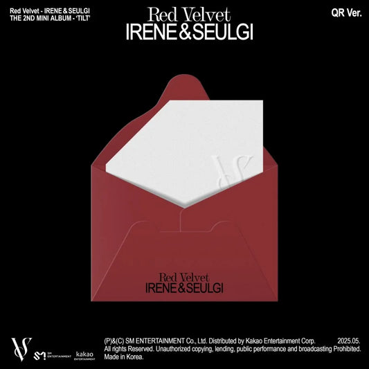 Red Velvet IRENE & SEULGI - 2nd Mini Album TILT (QR Ver. Smart Album)