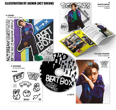 NCT DREAM (엔시티 드림) - 2nd Full Album Repackage [Beatbox] (Digipack Ver.)