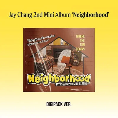 JAY CHANG - 2ND MINI ALBUM NEIGHBORHOOD (DIGIPACK VER.)