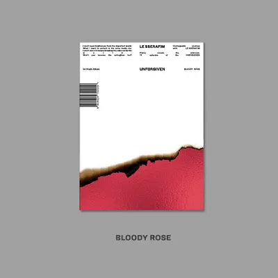 LE SSERAFIM - 1ST STUDIO ALBUM UNFORGIVEN