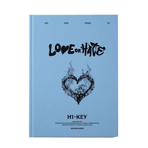 H1-KEY - 3RD MINI ALBUM LOVE OR HATE