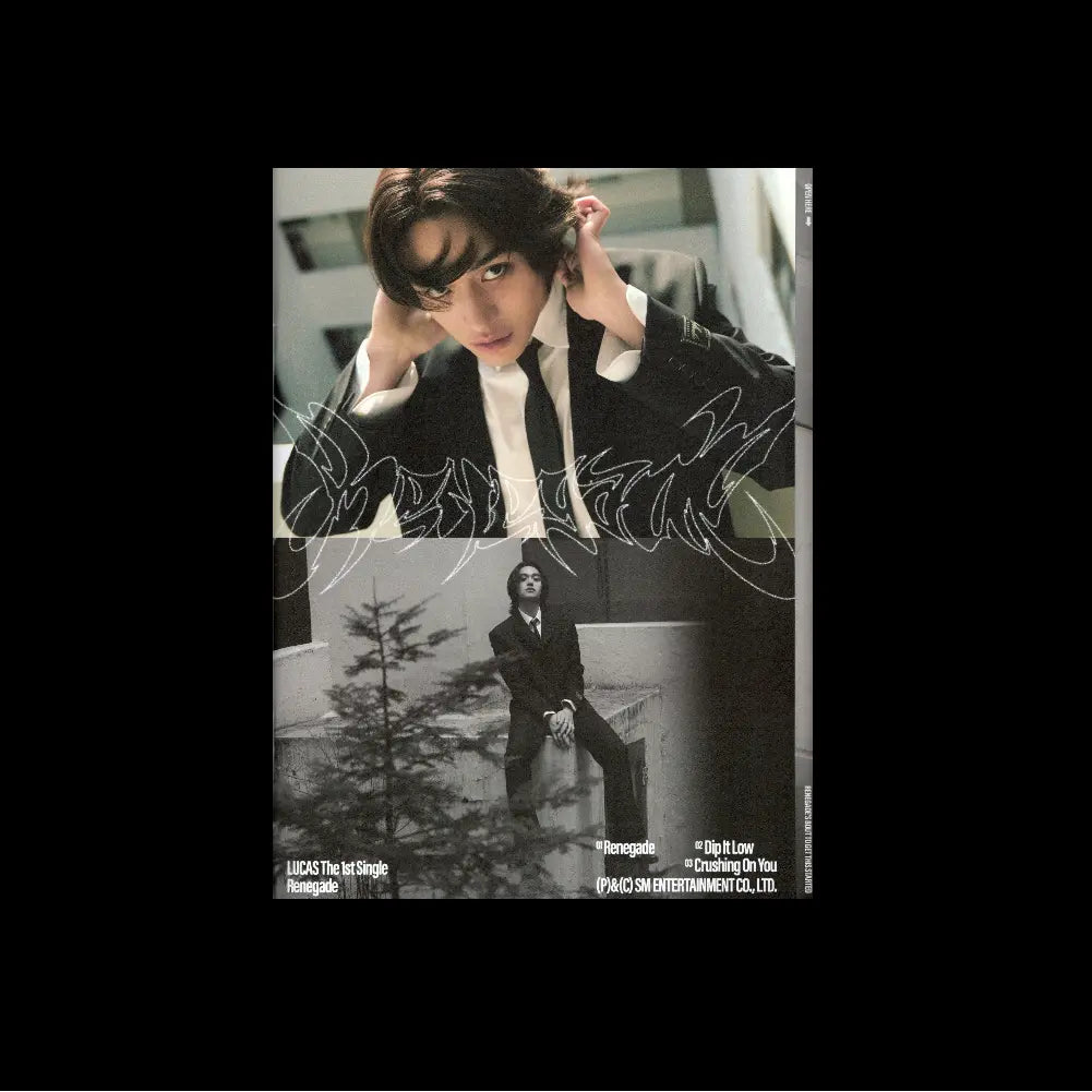 LUCAS - Single 1st Album Renegade (Photo Book Ver.)