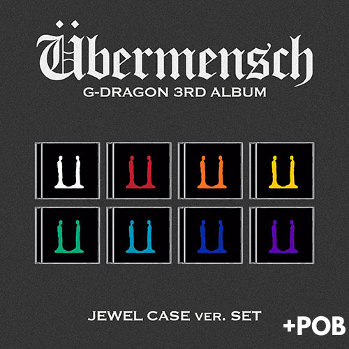 G-DRAGON - 3RD ALBUM Übermensch (JEWEL Ver.)