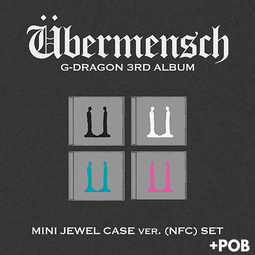 G-DRAGON - 3RD ALBUM [Übermensch] MINI JEWEL Ver. (NFC)