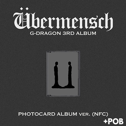 G-DRAGON - 3RD ALBUM [Übermensch] PHOTOCARD ALBUM ver. (NFC)