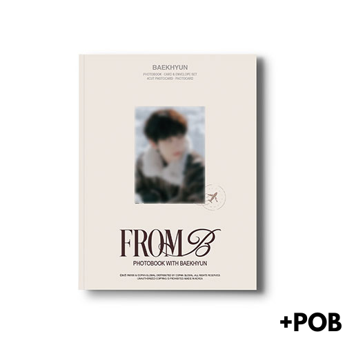 EXO BAEKHYUN - PHOTOBOOK WITH BAEKHYUN FROM B (PHOTOBOOK B VER.)