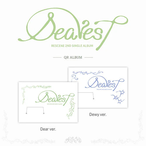RESCENE - 2nd Single Album [Dearest] (QR VER.)