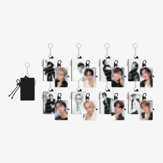 STRAY KIDS - [ CARD HOLDER KEYRING ] RUN IT OFFICIAL MD + POBs