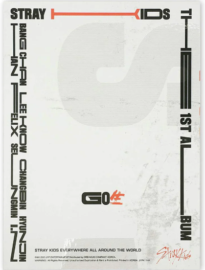 STRAY KIDS - 1ST ALBUM [GO生]