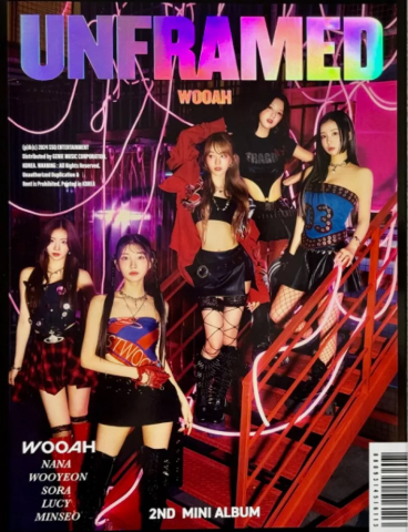 WOO!AH! - 2ND MINI ALBUM UNFRAMED