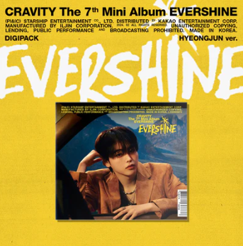 CRAVITY - 7TH MINI ALBUM EVERSHINE (DIGIPACK VER.)